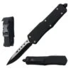 9" Black Tactical Recon OTF Combat Drop Point Blade Knife -SHURIKEN Sales Store 10 929CBP