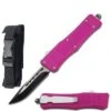7" Street Walker Out Of The Front OTF Knife - Pink Handle -SHURIKEN Sales Store 112SPKCP20 20Copy
