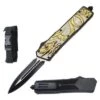 9" Tactical Golden Dragon Out Of The Front OTF Combat Knife -SHURIKEN Sales Store 115GD20 20Copy