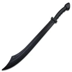 34 Inch Training Black Chinese Broadsword - PP Material