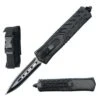 9" Tactical Carbon Fiber Out Of The Front OTF Knife -SHURIKEN Sales Store 175LBKDP