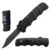 8.75" Automatic Titan Black OTF Drop Point Blade Knife -SHURIKEN Sales Store 220BK
