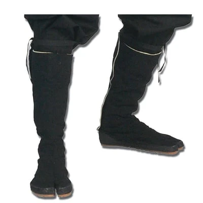Black Ninja Tabi Boots - Size 7 -SHURIKEN Sales Store 27027