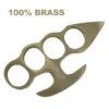 100% Pure Brass Knuckleduster Novelty Paper Weight Accessory -SHURIKEN Sales Store 3P2 BN5