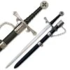 Crusader Reeve's Medieval Crusader Sword With Scabbard -SHURIKEN Sales Store 4K2SI16910.1
