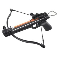 50 Lbs Metal Aluminum Pistol Crossbow With 5 ABS Bolts