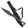 Greek Fighting Spartan War Sword With Black Blade And Shoulder Scabbard -SHURIKEN Sales Store 5M3SI132111