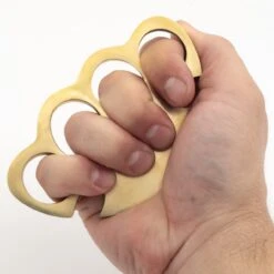 Four Finger Paperweight 100% Brass Knuckle -SHURIKEN Sales Store 6A1 BN2912 3