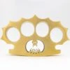 Pure Brass Demonic Skull Knuckle Paper Weight -SHURIKEN Sales Store 6B1 BN2787