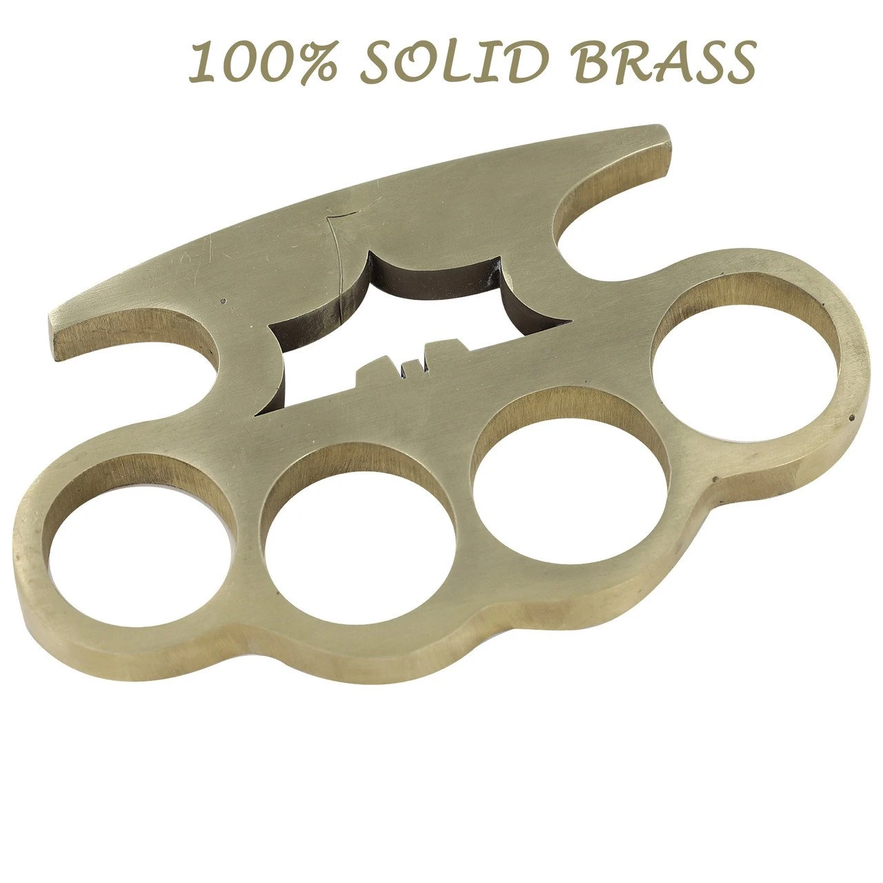 Dark Knight Pure Solid Brass Knuckle Paper Weight Accessory 3 Dark Knight Pure Solid Brass Knuckle Paper Weight Accessory - Image 2