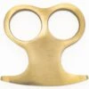 Solid Brass Two-Finger Knuckle Paper Weight -SHURIKEN Sales Store 6B2 BN2862 2