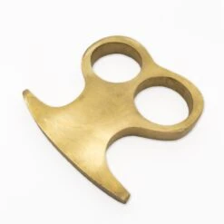 Solid Brass Two-Finger Knuckle Paper Weight -SHURIKEN Sales Store 6B2 BN2862 3