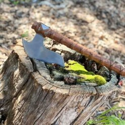 Custom Hand Forged High Carbon Steel Medieval Battle Axe -SHURIKEN Sales Store AX024 13