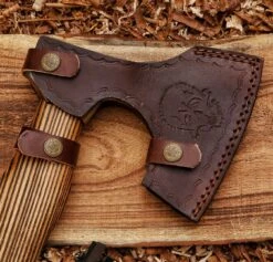 Hand Forged Valknut Viking Axe -SHURIKEN Sales Store AX05 7