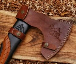 Carbon Steel Viking Battle Ready Axe -SHURIKEN Sales Store AX17 7