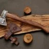 Hand Forged Celtic Viking Battle Axe -SHURIKEN Sales Store AX7 1