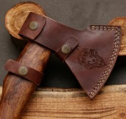 Hand Forged Celtic Viking Battle Axe -SHURIKEN Sales Store AX7 7