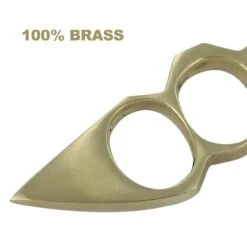 Solid Brass Knuckleduster Novelty Paper Weight Accessory -SHURIKEN Sales Store BN4 5