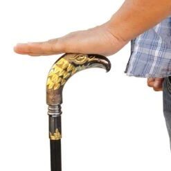 Eagle Tribute Golden Custom Sword Cane -SHURIKEN Sales Store CS1909