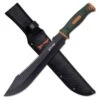 Elk Ridge 16 Inch Game Hunting Machete Knife -SHURIKEN Sales Store ER FIX001OGN