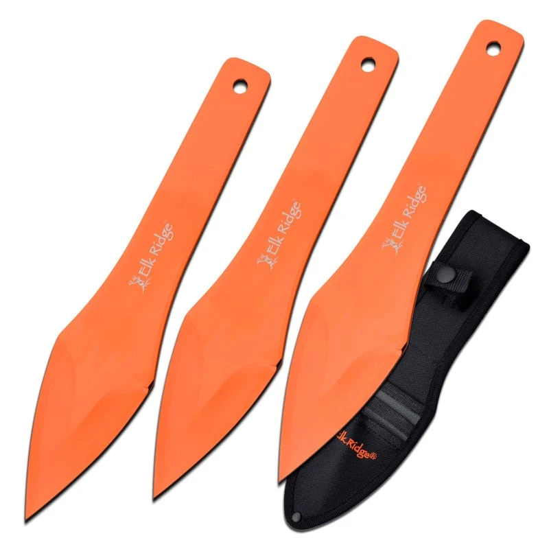 Elk Ridge 9.5 Inch Throwing Knives 3 Piece Set 2 Elk Ridge 9.5 Inch Throwing Knives 3 Piece Set
