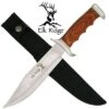 12.5" Elk Ridge Hunting Bowie Knife With Sheath