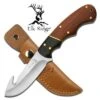 7 Inch Overall Gut Hook Hunting Knife With Sheath -SHURIKEN Sales Store ER198.1