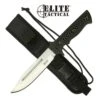 Elite Tactical Bowie Knife 12 Inch Fixed Blade Knife Micarta Handle -SHURIKEN Sales Store ET 1017