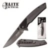 Elite Tactical Spring Assisted Knife 7.75 Inch Length Pocket Knife -SHURIKEN Sales Store ET A1006