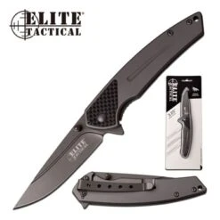 Elite Tactical Spring Assisted Knife 7.75 Inch Length Pocket Knife