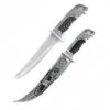 Antique Silver Bear Collectors Dagger Fixed Blade Hunting Knife With Scabbard -SHURIKEN Sales Store FL15208B 1