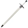 47.5" White Fantasy Sword Witcher Killer Blade Movie Replica -SHURIKEN Sales Store FL209106