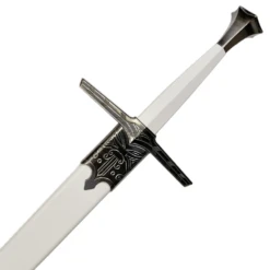 47.5" White Fantasy Sword Witcher Killer Blade Movie Replica -SHURIKEN Sales Store FL209106 2