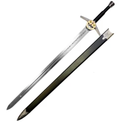 47" Black Fantasy Sword Witcher Killer Blade Movie Replica -SHURIKEN Sales Store FL209107 1