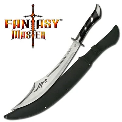 Fantasy Chinese War Broadsword W/ Blood Groove 3 Fantasy Chinese War Broadsword W/ Blood Groove