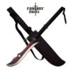Fantasy Master 27.5 Inch Short Sword Red Blood Splatter Blade -SHURIKEN Sales Store FM669