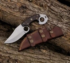 Skinner Hunting Knife High Carbon Steel Blade Tactical Combat -SHURIKEN Sales Store FRG10 4