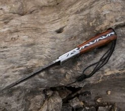 9.5" Hand Forged Steel Custom Handmade Hunting Skinning Knife -SHURIKEN Sales Store FRG26 4