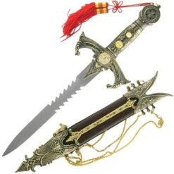 Medieval Knights Templar Dagger Knife Sword