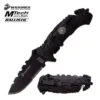 MTech Ballistic Marines "Tightrope" Spring Assisted Open Rescue Knife -SHURIKEN Sales Store MA1049BK