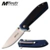 Mtech 4.75'' Drop Point Blade Folding Pocket Knife Black & Blue -SHURIKEN Sales Store MT 1068BL