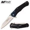 Mtech USA G10 Handle Manual Folding Pocket Knife Black Blue -SHURIKEN Sales Store MT 1103BL