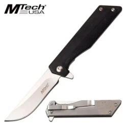 Mtech 7 Inch Manual Folding Pocket Knife Snake Handle