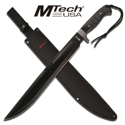 25" Length 4MM Blade Compact Machete Knife With Pakkawood Handle 3 25" Length 4MM Blade Compact Machete Knife With Pakkawood Handle