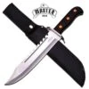 Master USA Fixed Blade Knife 16 3/8 Inches Overall With Black Pakkawood Handle -SHURIKEN Sales Store MU1135S