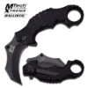 Mtech Xtreme Ballistic Black Hawk Karambit Spring Assisted Knife -SHURIKEN Sales Store MXA815BK