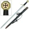 Medieval Knights Templar Crusader Renaissance Handmade Sword -SHURIKEN Sales Store Order of the Poor Knights of Christ Sword