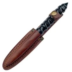 Handmade Cyclone Rainbow Tri-Edged Spiraling Dagger Knife -SHURIKEN Sales Store PK 512 3 Dagger Forged Kris Blade