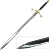 Scirocco Black Knight Scottish Claymore 44.5 Inch Steel Sword -SHURIKEN Sales Store PK1036 Scirocco Black Knight Scottish Claymore Sword 1