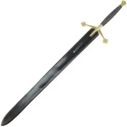Scirocco Black Knight Scottish Claymore 44.5 Inch Steel Sword -SHURIKEN Sales Store PK1036 Scirocco Black Knight Scottish Claymore Sword 2